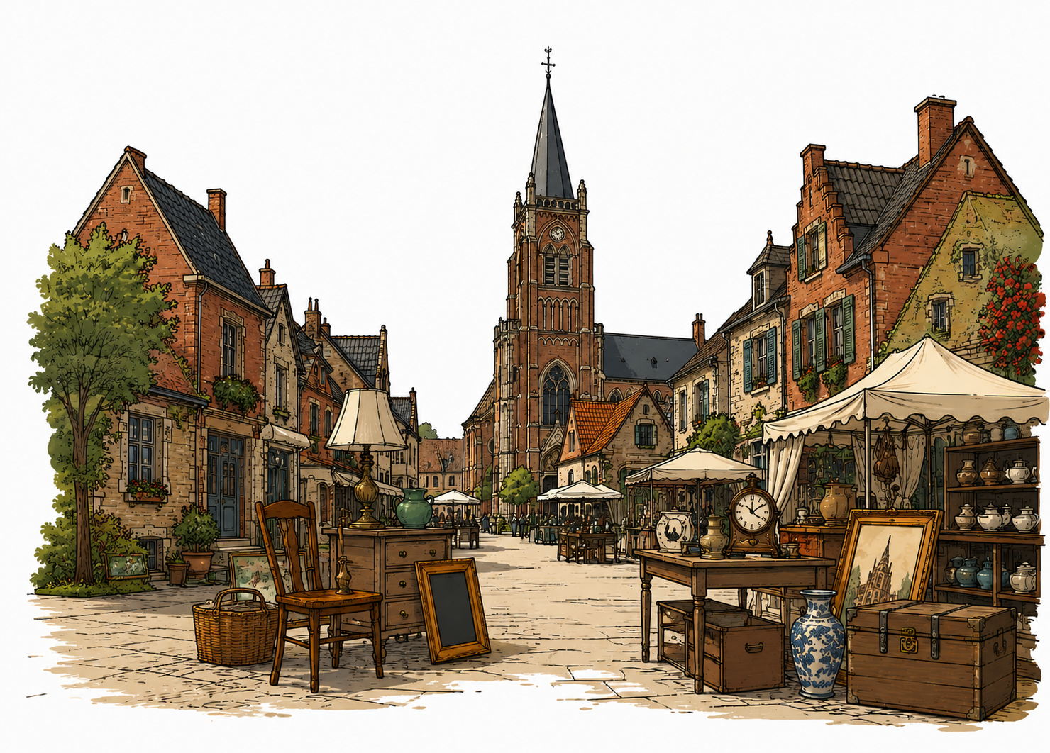 Visuel brocante - rederie