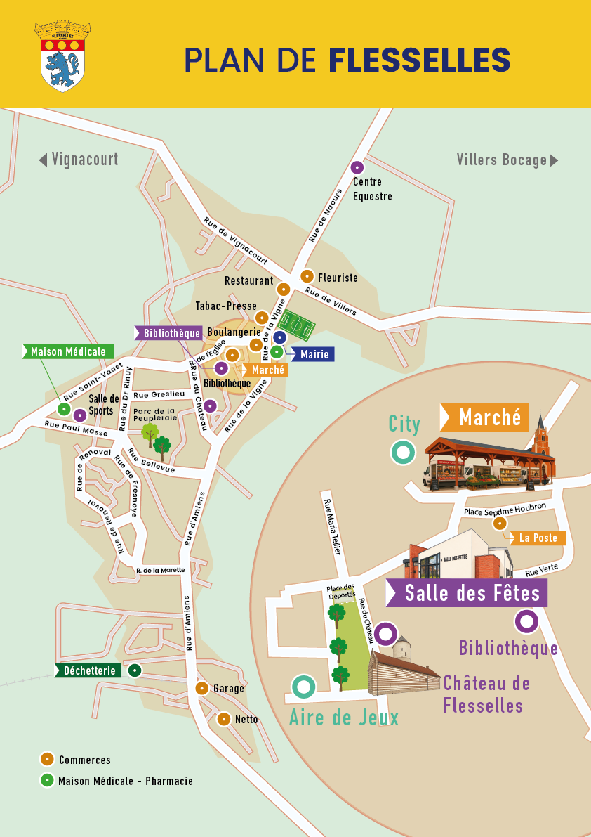 Plan de Flesselles